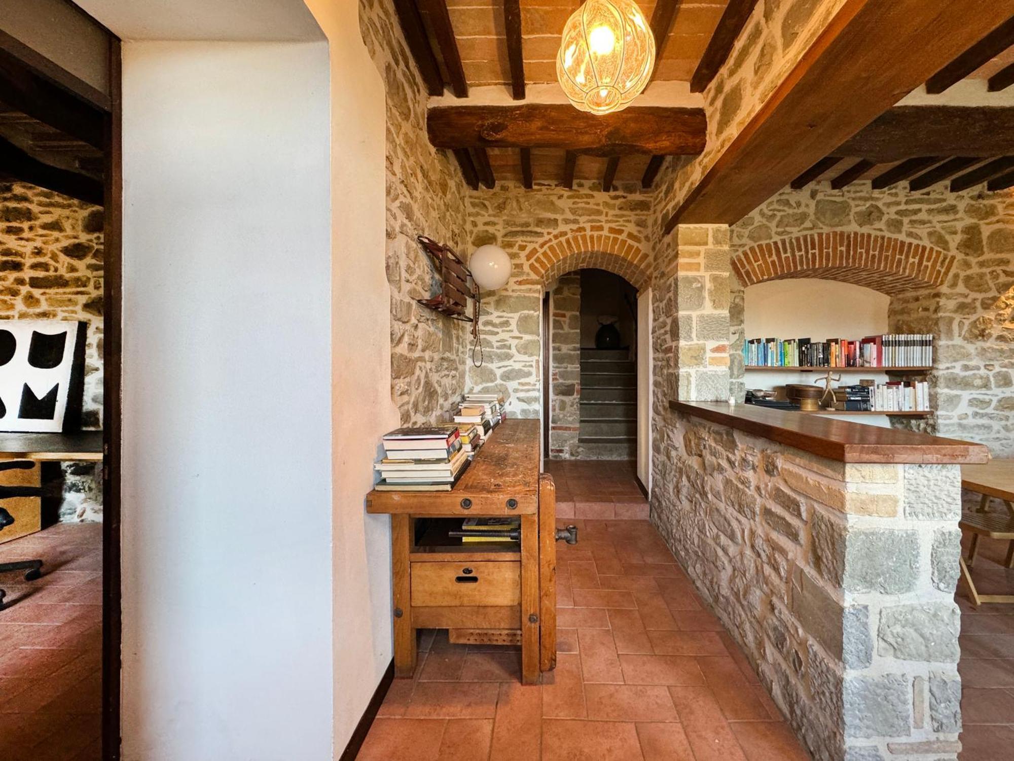 Bio Agriturismo Il Vigno Caprese Michelangelo Exteriör bild