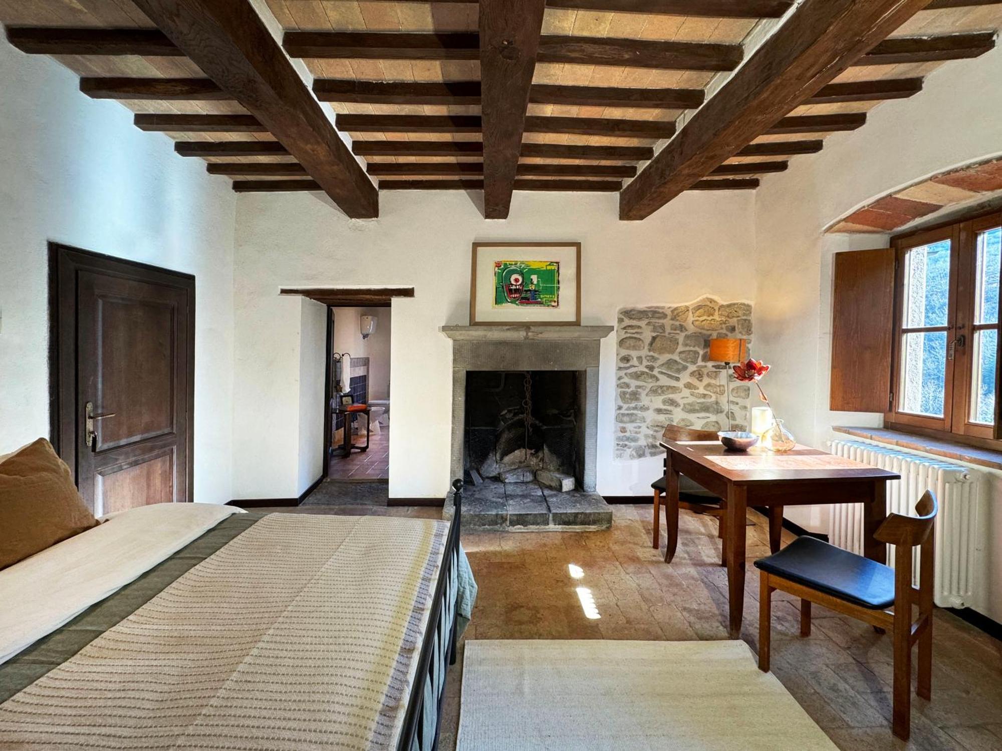 Bio Agriturismo Il Vigno Caprese Michelangelo Exteriör bild