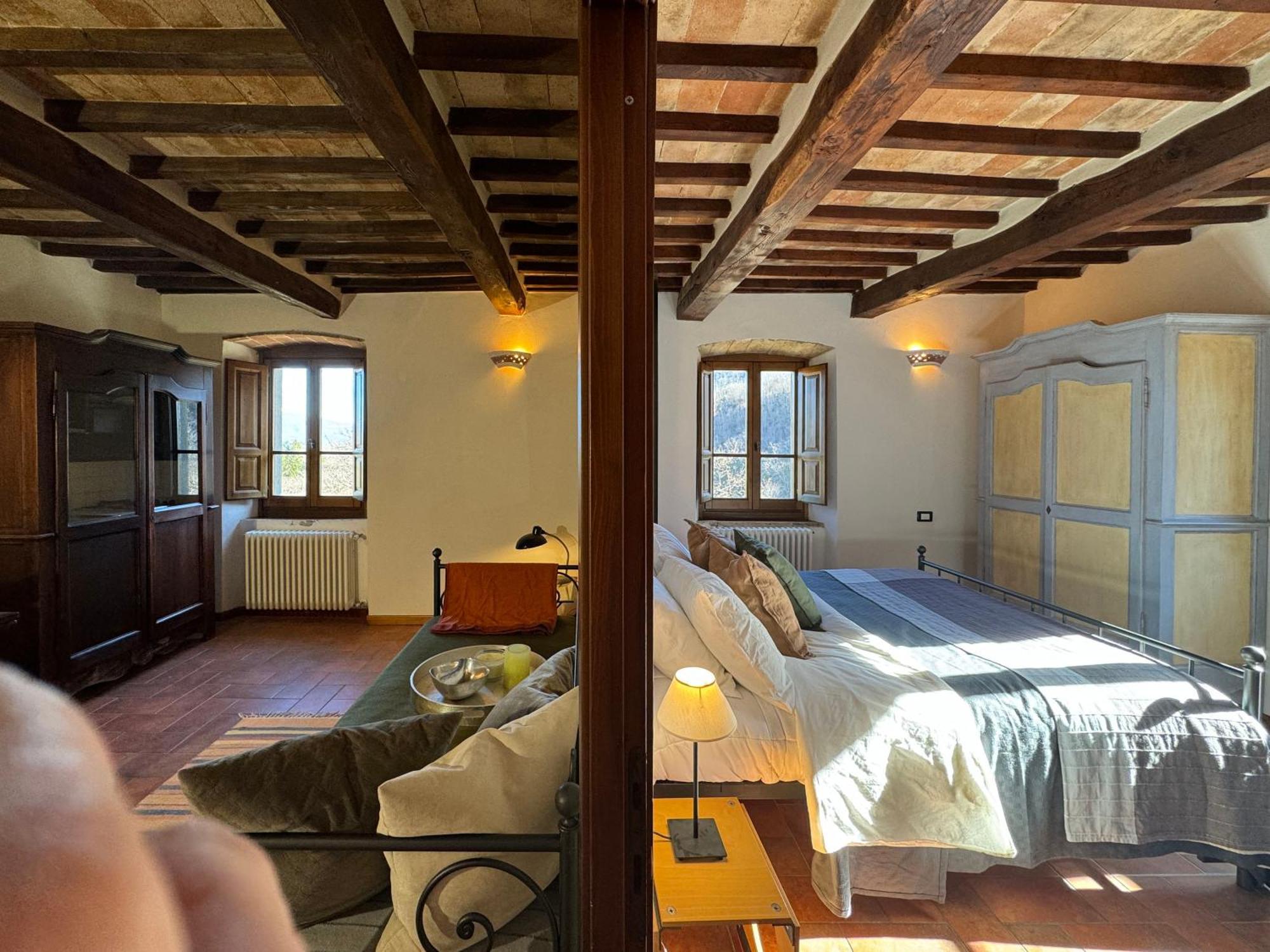 Bio Agriturismo Il Vigno Caprese Michelangelo Exteriör bild