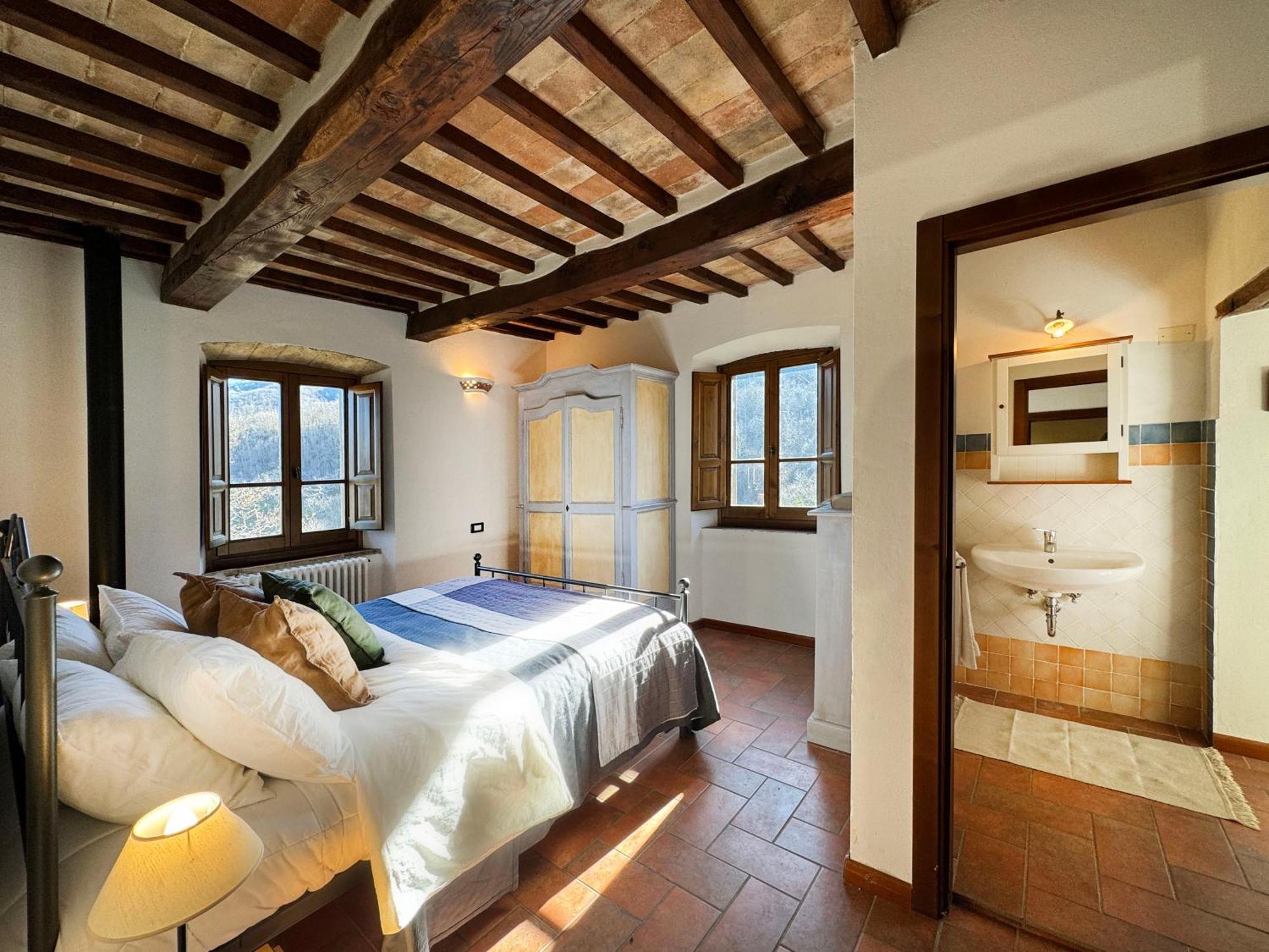 Bio Agriturismo Il Vigno Caprese Michelangelo Exteriör bild