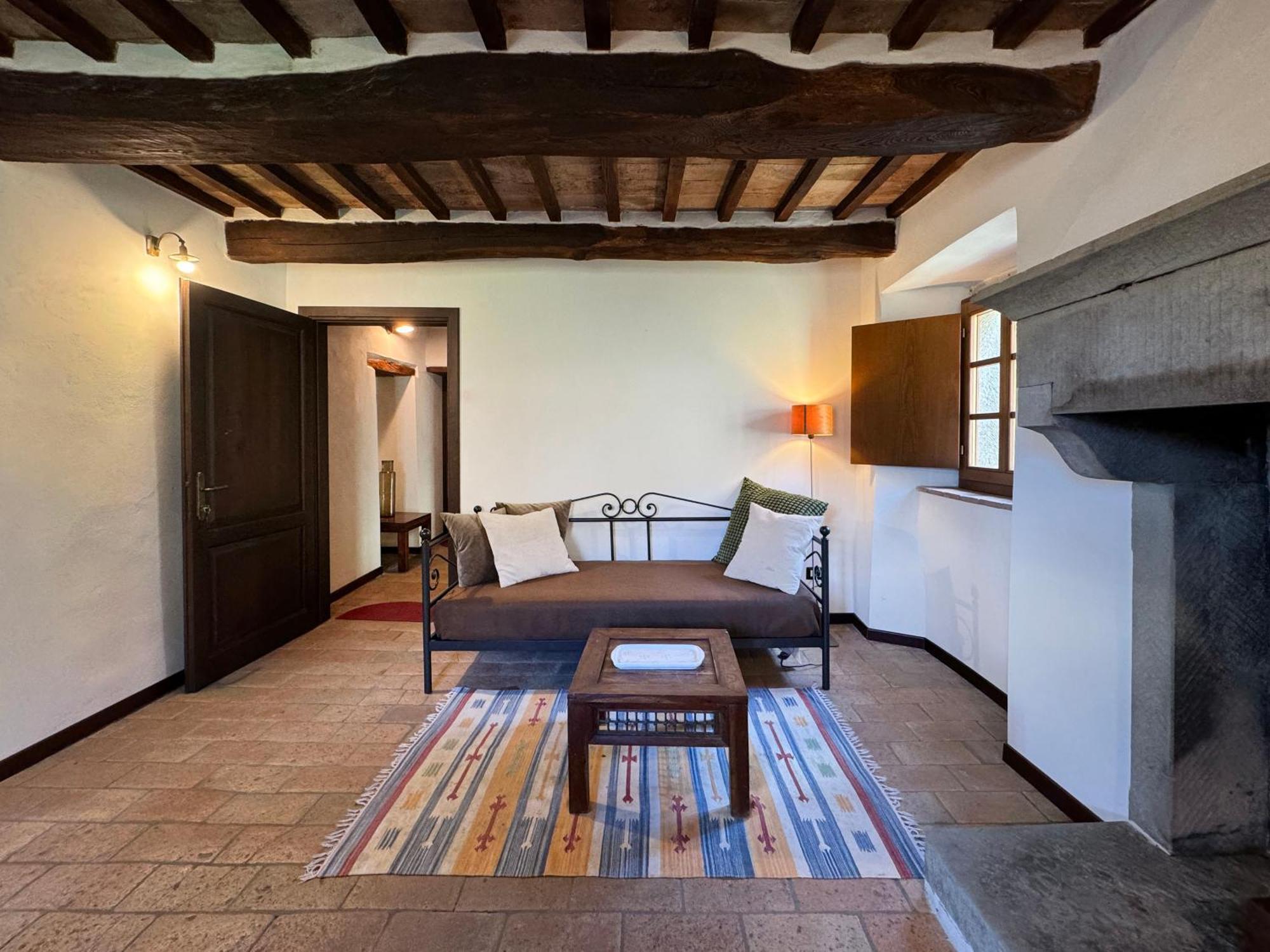 Bio Agriturismo Il Vigno Caprese Michelangelo Exteriör bild