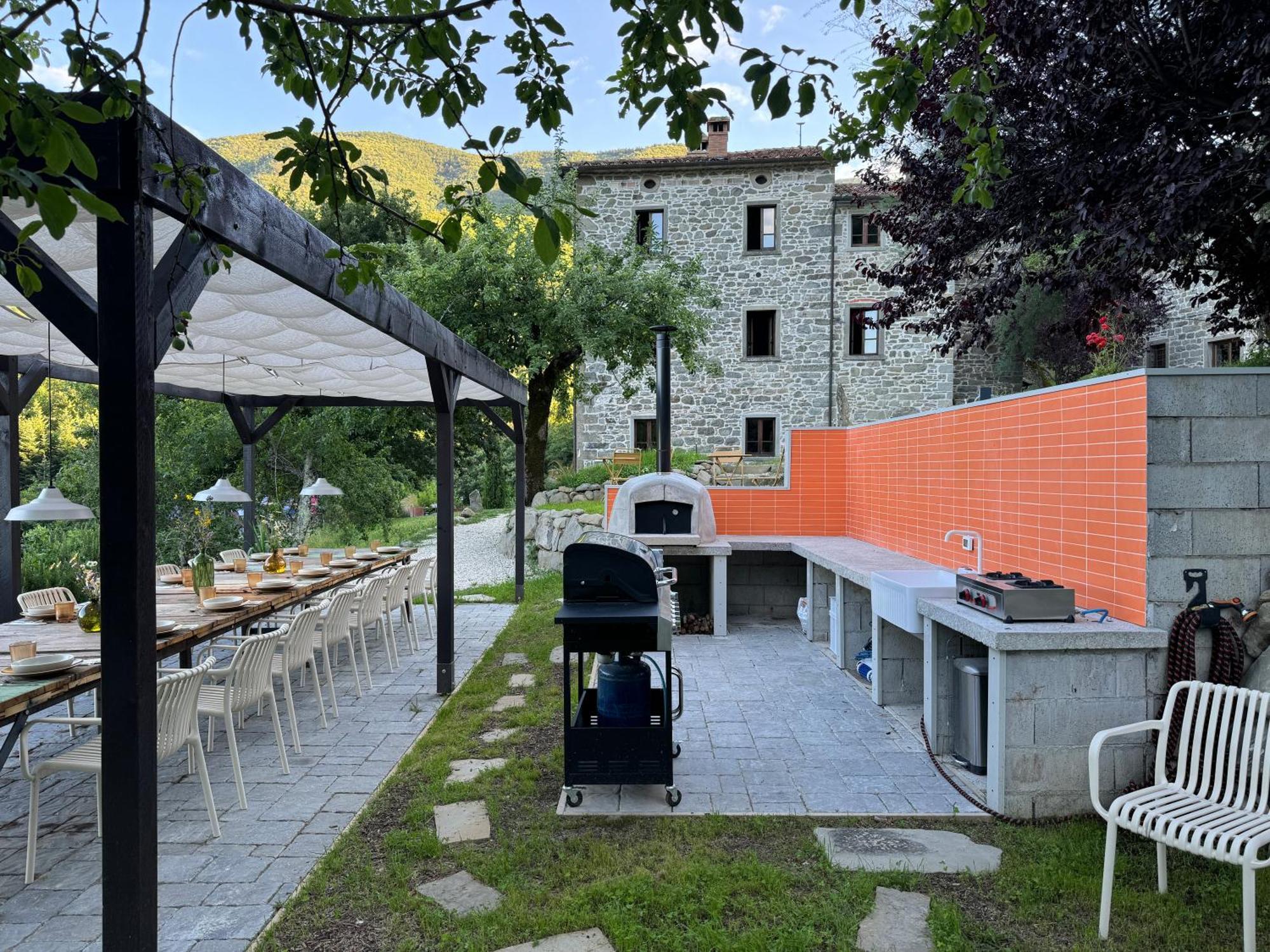 Bio Agriturismo Il Vigno Caprese Michelangelo Exteriör bild
