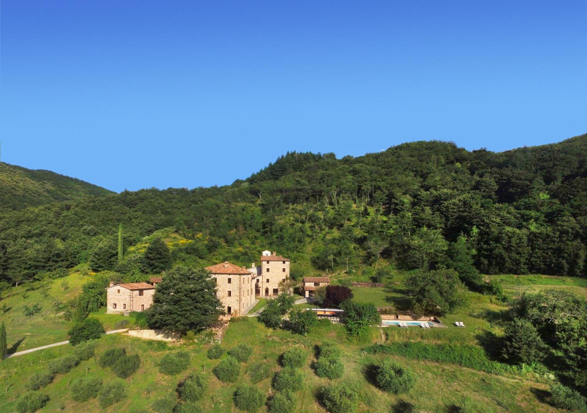 Bio Agriturismo Il Vigno Caprese Michelangelo Exteriör bild
