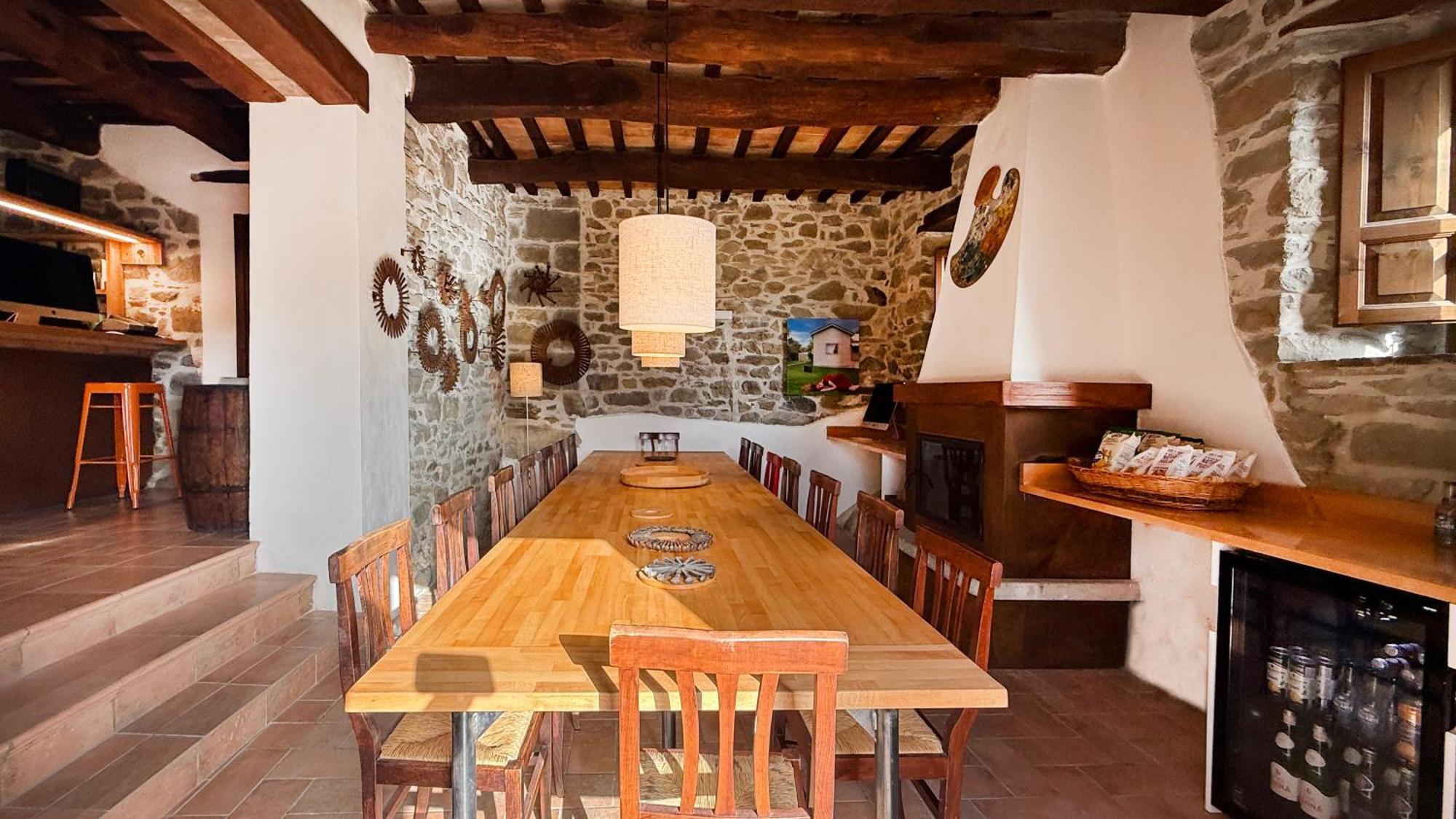 Bio Agriturismo Il Vigno Caprese Michelangelo Exteriör bild
